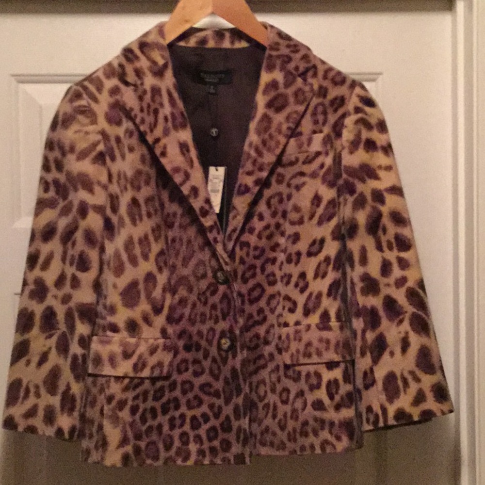 Talbot’s Leopard print blazer